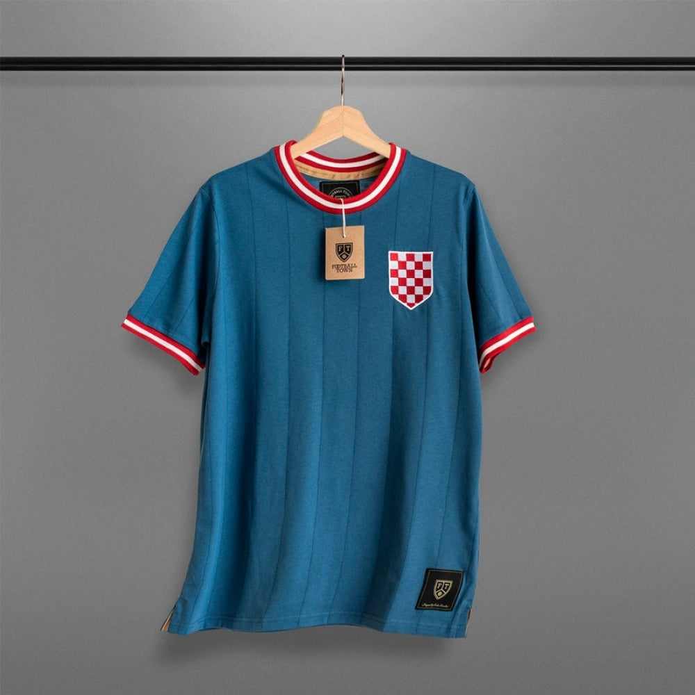 Vintage Croatia Kockasti Soccer Jersey_0