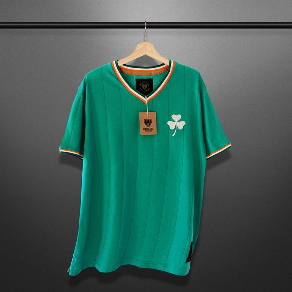 Vintage Ireland Green Army Soccer Jersey_0