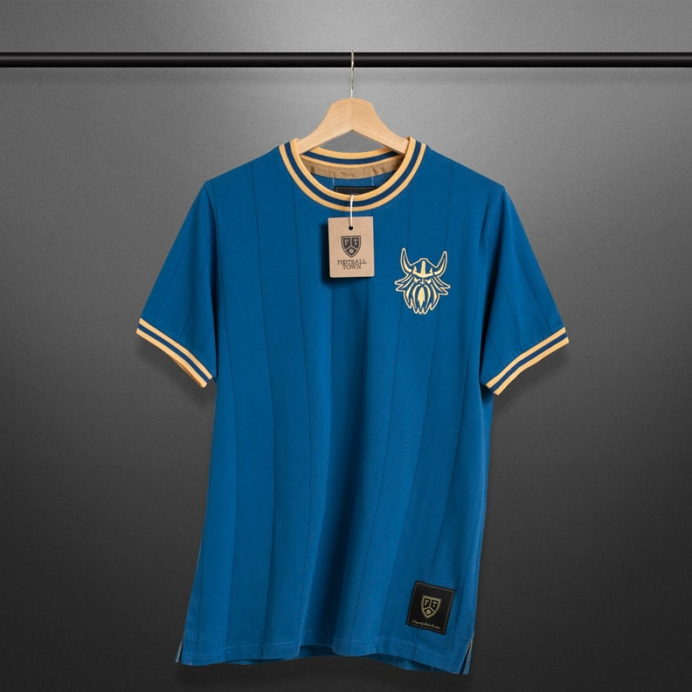 Vintage Sweden Blågult Away Soccer Jersey_0