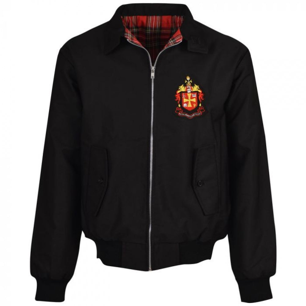 Wolverhampton Wanderers Black Harrington Jacket_0