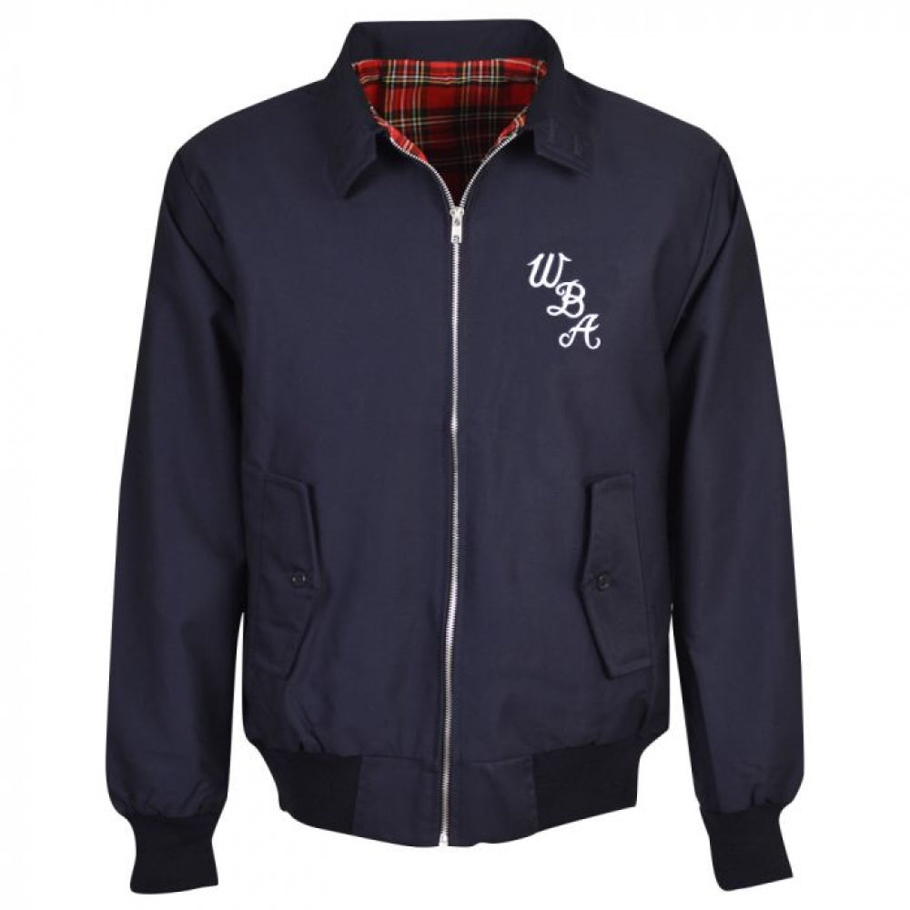 West Bromwich Albion Navy Harrington Jacket_0