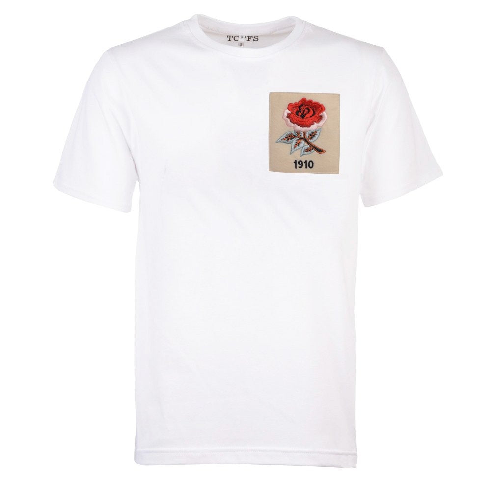 England Rose 1910 White T-Shirt_0