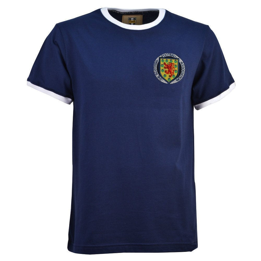Scotland Football Club 1970's Navy T-Shirt_0