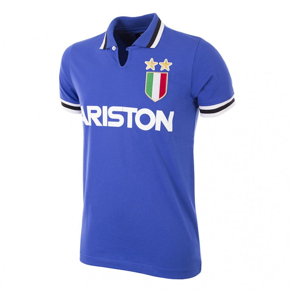 Juventus FC 1983 Away Retro Football Shirt_0