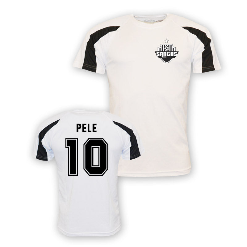 Pele Santos Sports Training Jersey (white) - Kids_0