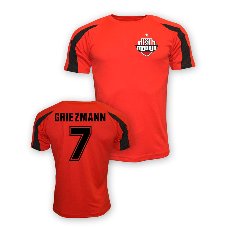 Antoine Griezmann Atletico Madrid Sports Training Jersey (red) - Kids_0