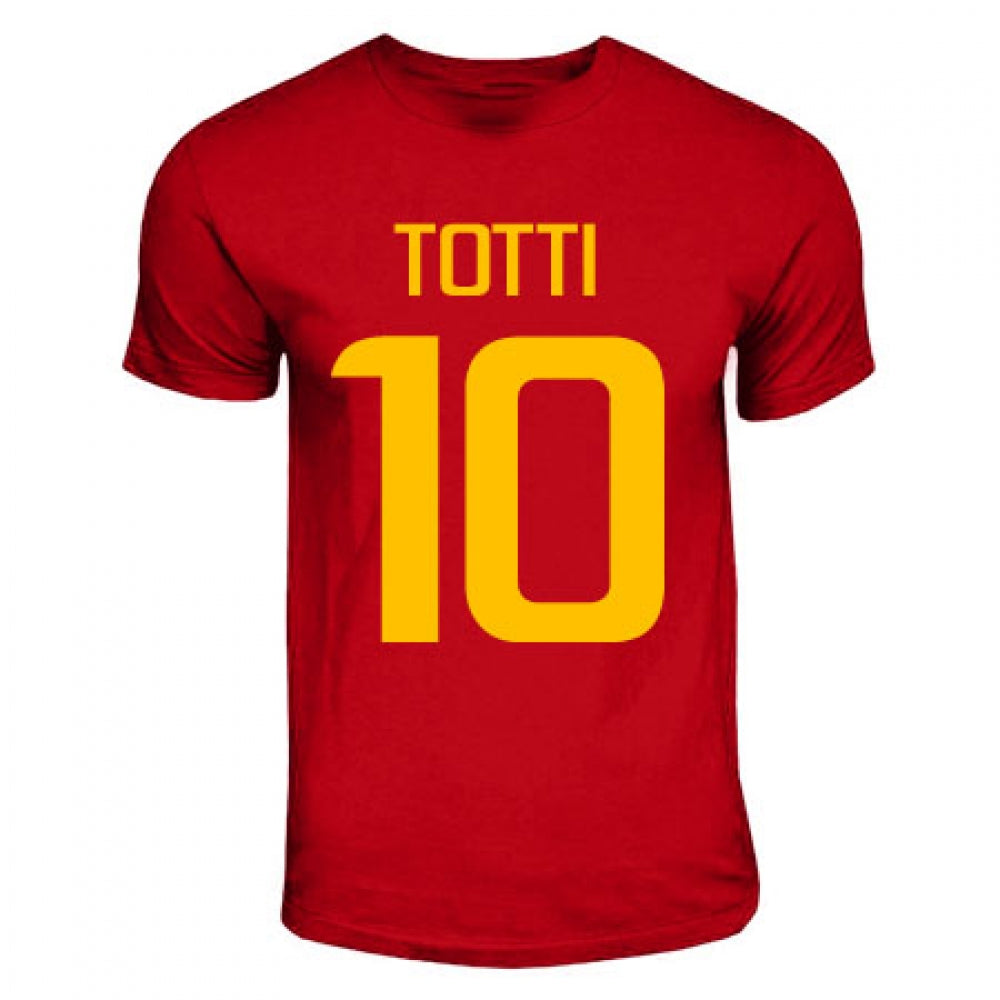 Francesco Totti Roma Hero T-shirt (red)_0