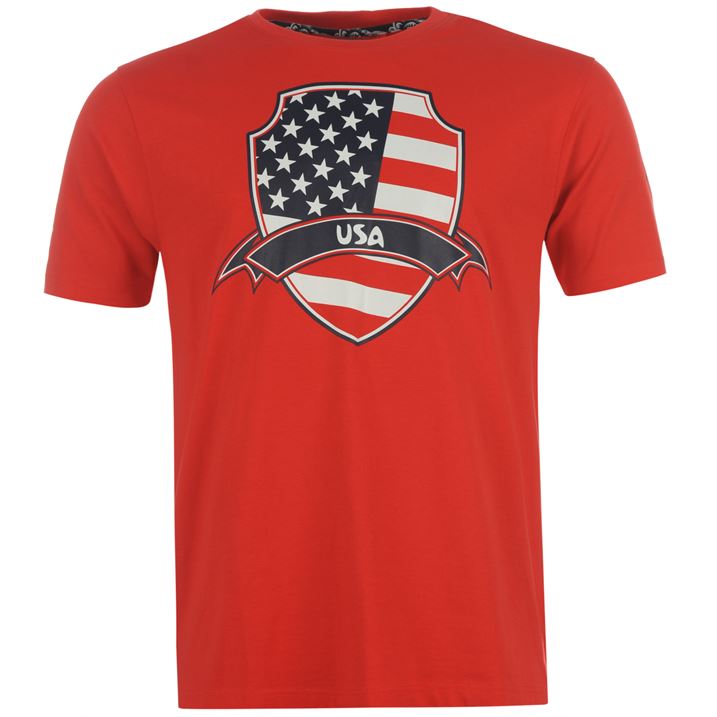 USA 2014 FIFA Flag Tee (Red)_0