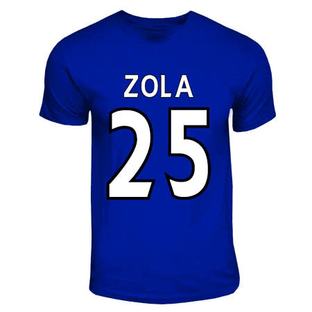 Gianfranco Zola Chelsea Hero T-shirt (royal Blue)_0