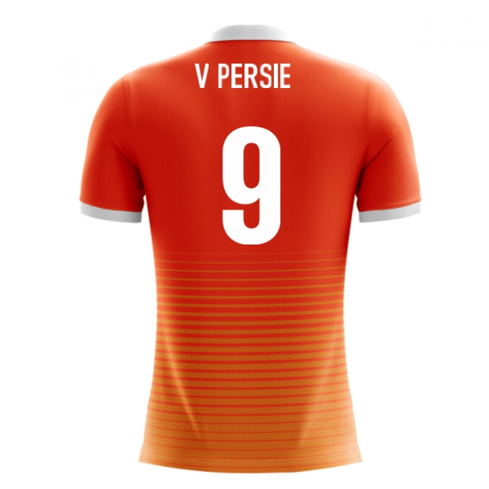 2023-2024 Holland Airo Concept Home Shirt (V. Persie 9) - Kids_0