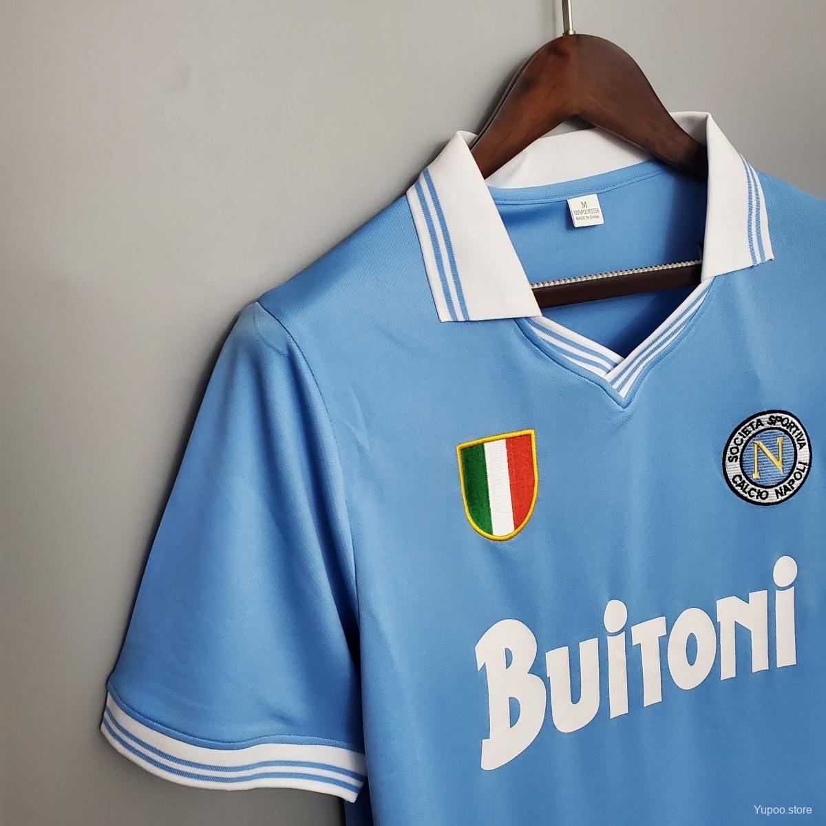 Retro Napoli 1985/86 Home Jersey