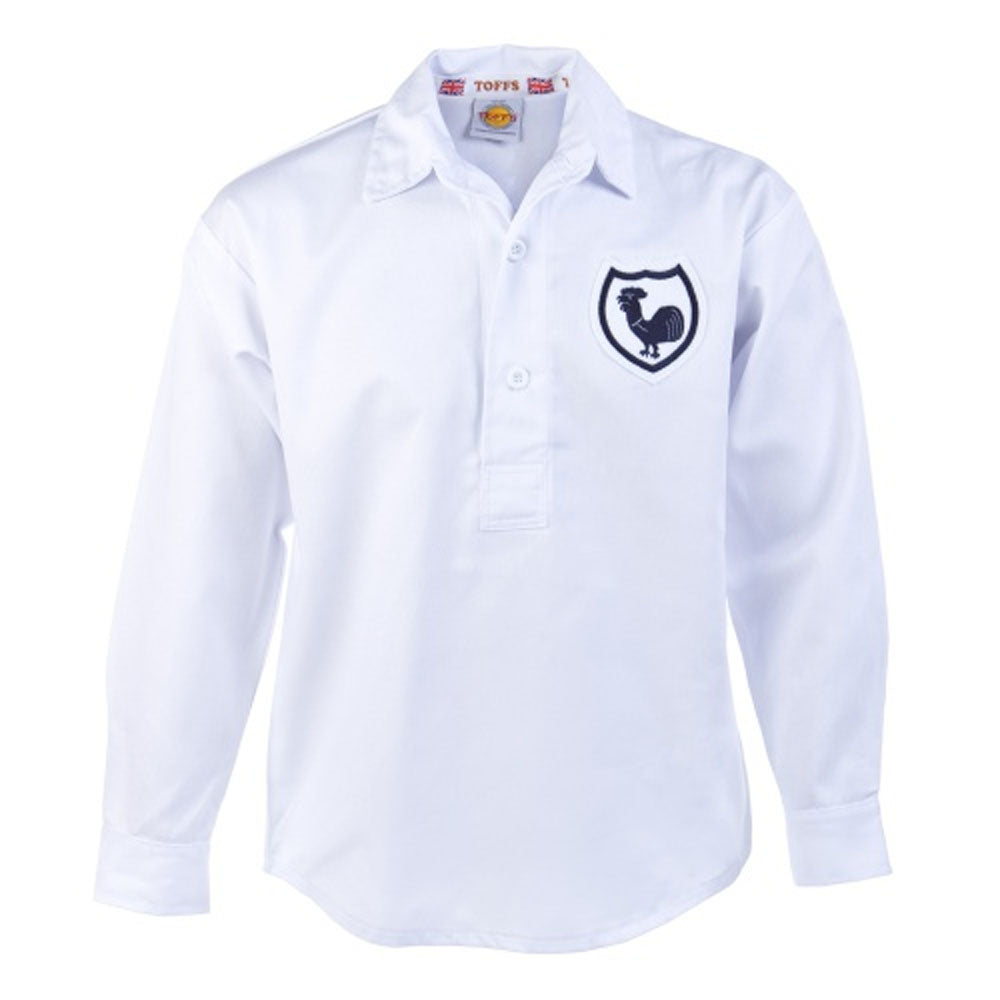 Tottenham 1940s-1950s Retro Football Shirt_0