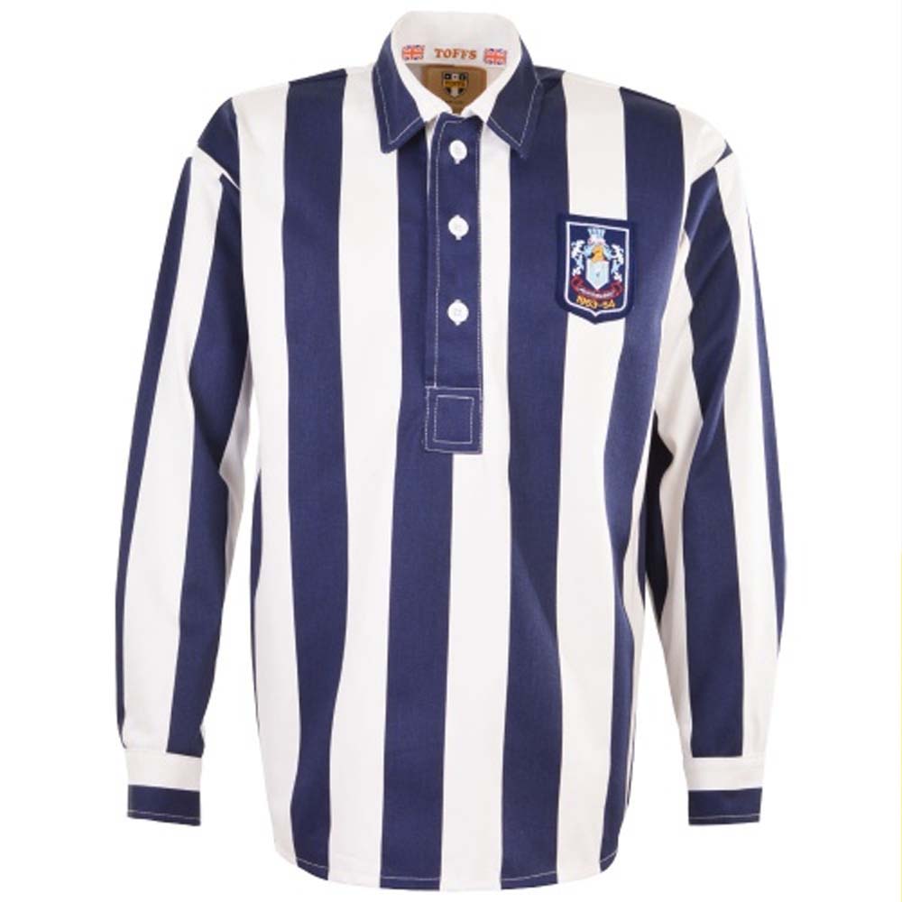 West Bromwich Albion 1954 FA Cup Final Retro Football Shirt_0