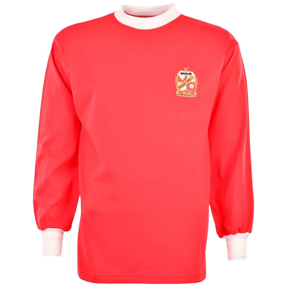 Swindon Town 1960s Retro Football Shirt_0