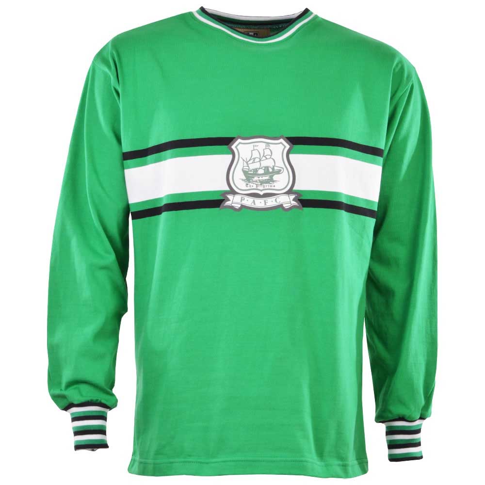 Plymouth Argyle 1960s Green Retro Football Shirt_0