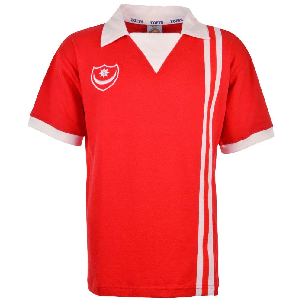 Portsmouth 1973-1976 Away Retro Football Shirt_0