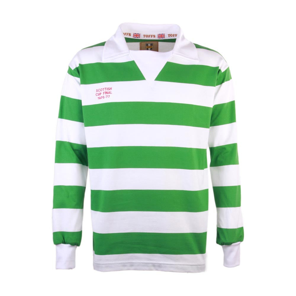 Celtic 1976-1977 Scottish Cup Final Retro Football Shirt_0