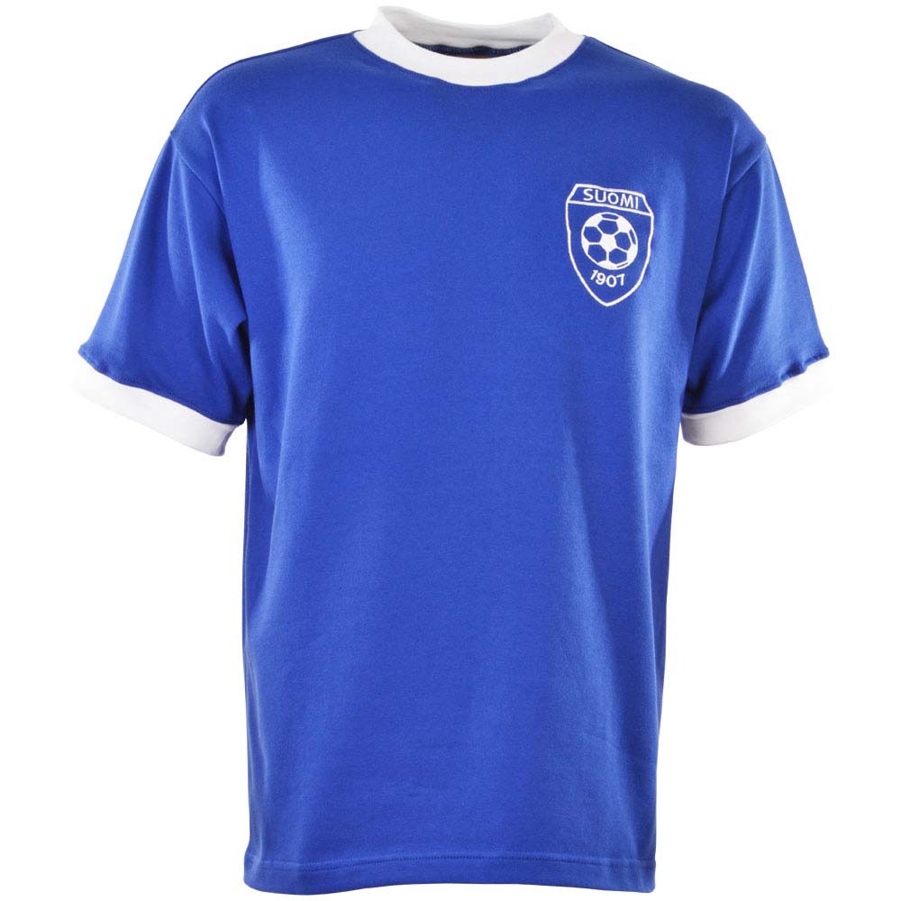 Finland 1970s Retro Football Shirt_0