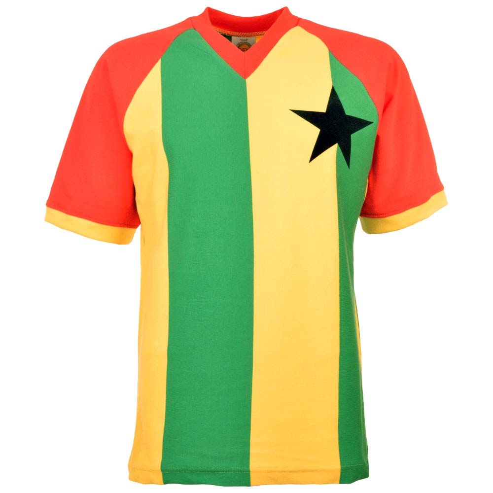 Ghana 1980s Retro Football Shirt_0