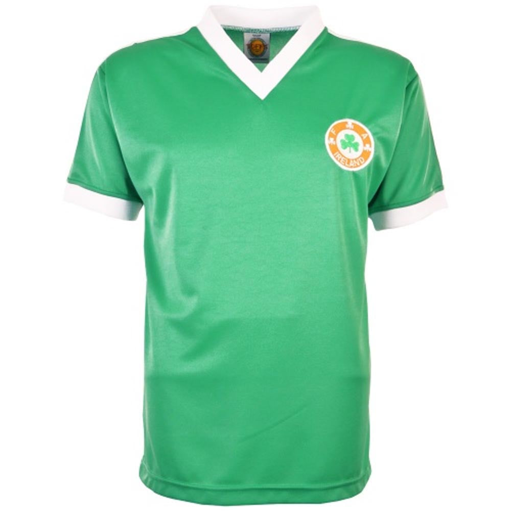 Republic Of Ireland 1986-1987 Retro Football Shirt_0