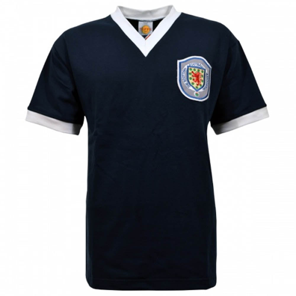 Scotland 1958 Retro Football Shirt_0