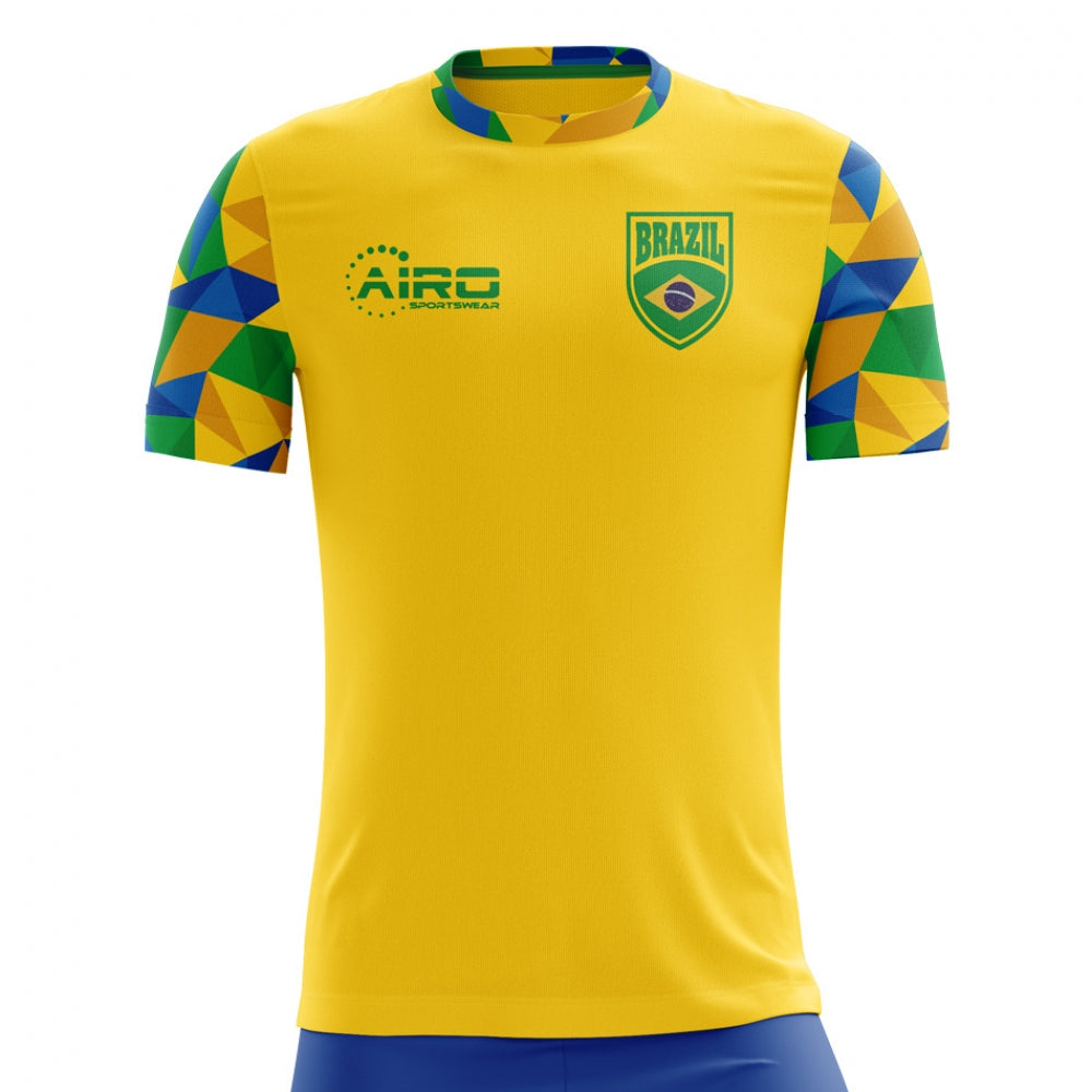 2023-2024 Brazil Home Concept Football Shirt_0