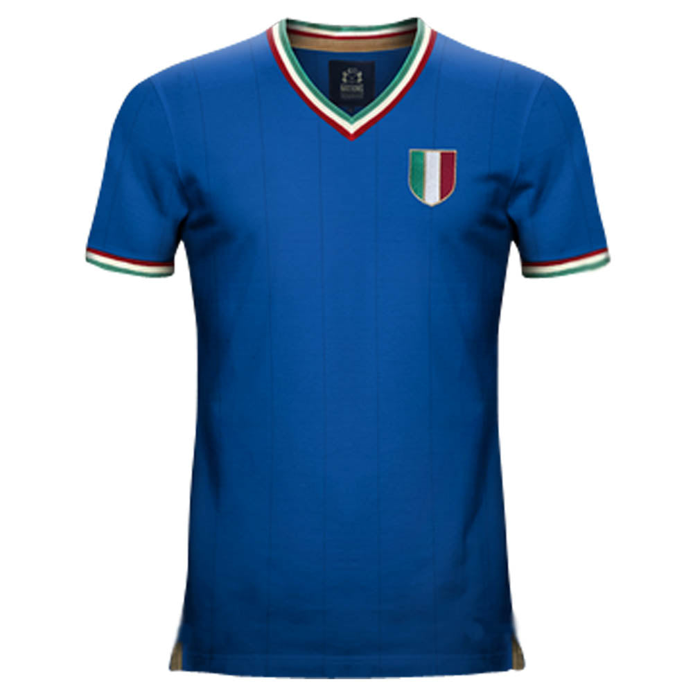 Vintage Italy Home Soccer Jersey_0