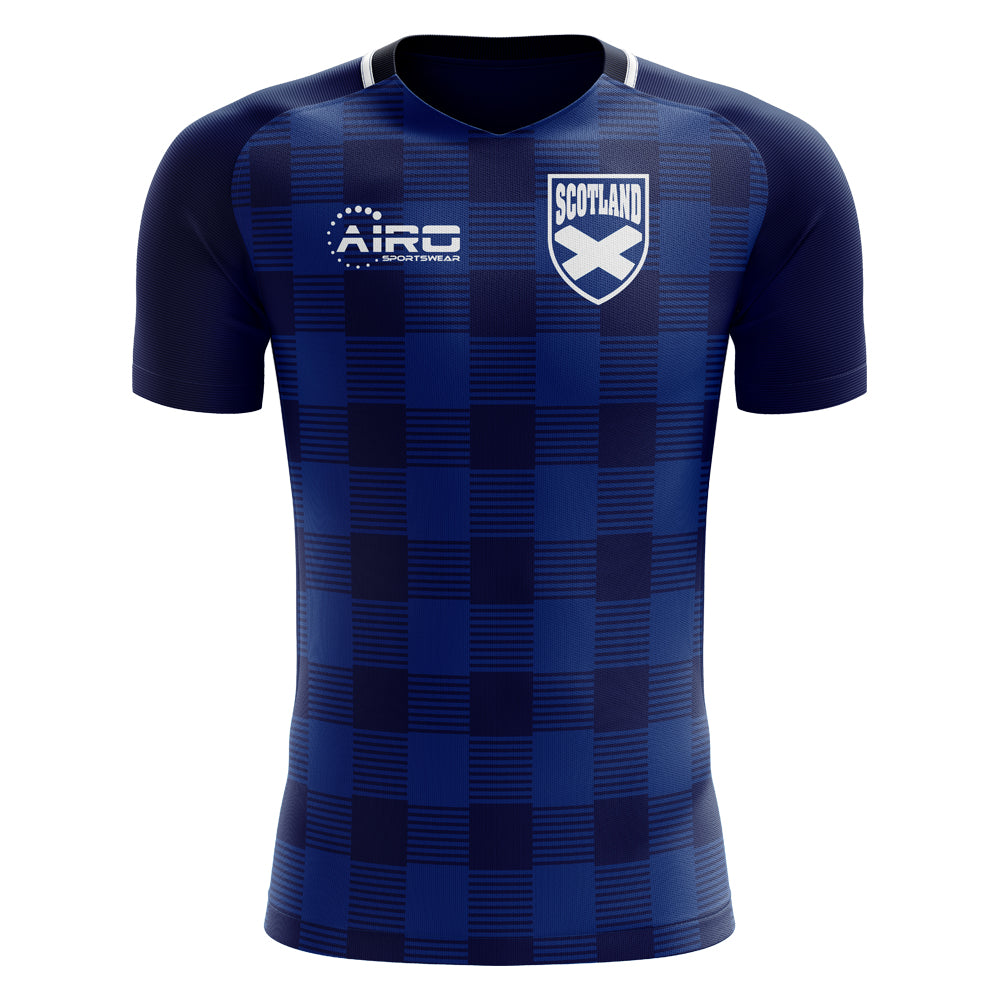 2023-2024 Scotland Tartan Concept Football Shirt_0