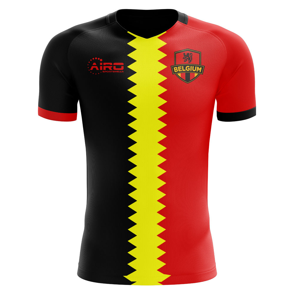 2023-2024 Belgium Flag Concept Football Shirt_0