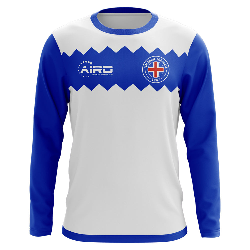 2023-2024 Iceland Long Sleeve Away Concept Football Shirt_0