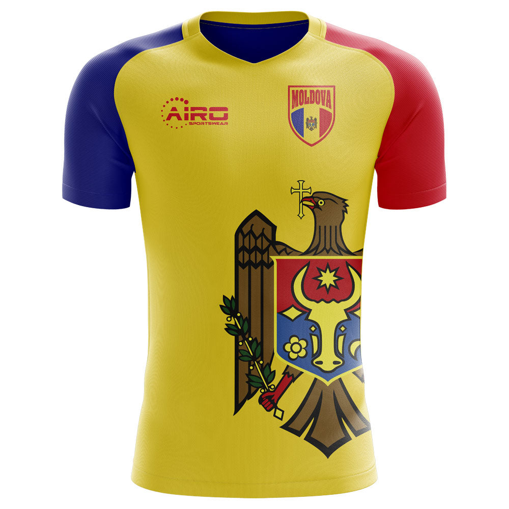 2023-2024 Moldova Home Concept Football Shirt (Kids)_0