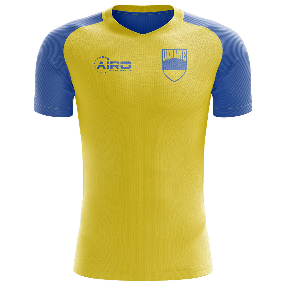 2023-2024 Ukraine Home Concept Football Shirt - Womens_0