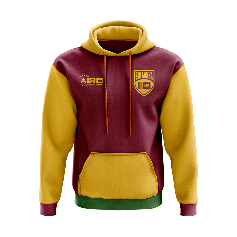 Sri Lanka Concept Country Football Hoody (Red)_0