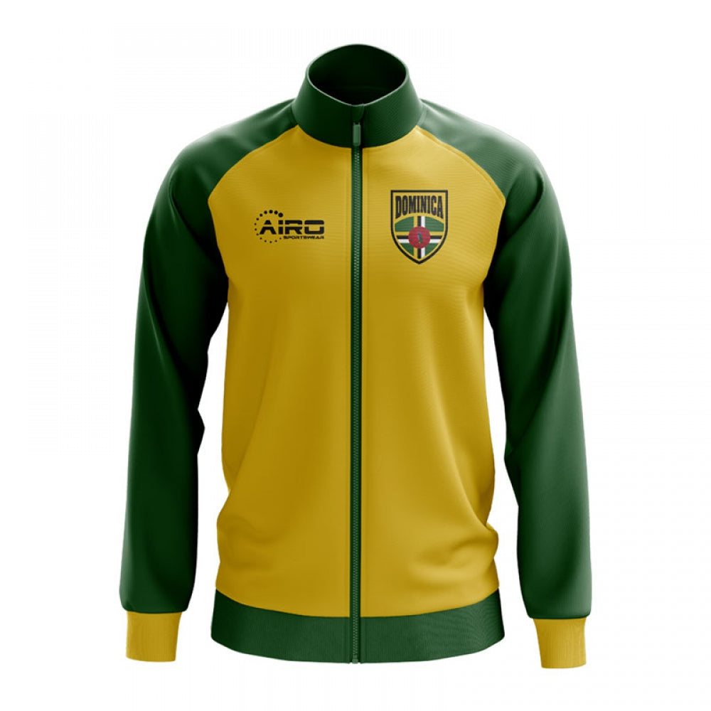 Dominica Concept Football Track Jacket (Yellow)_0