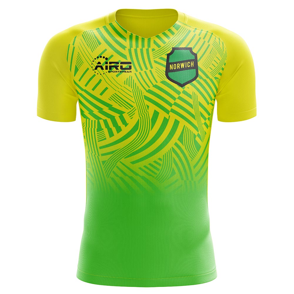 2023-2024 Norwich Home Concept Football Shirt_0