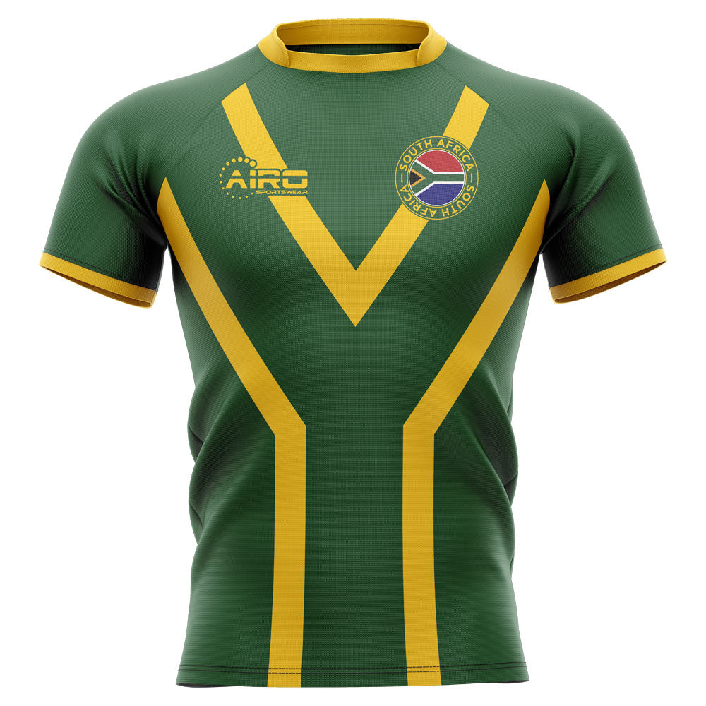 2023-2024 South Africa Springboks Flag Concept Rugby Shirt - Kids_0