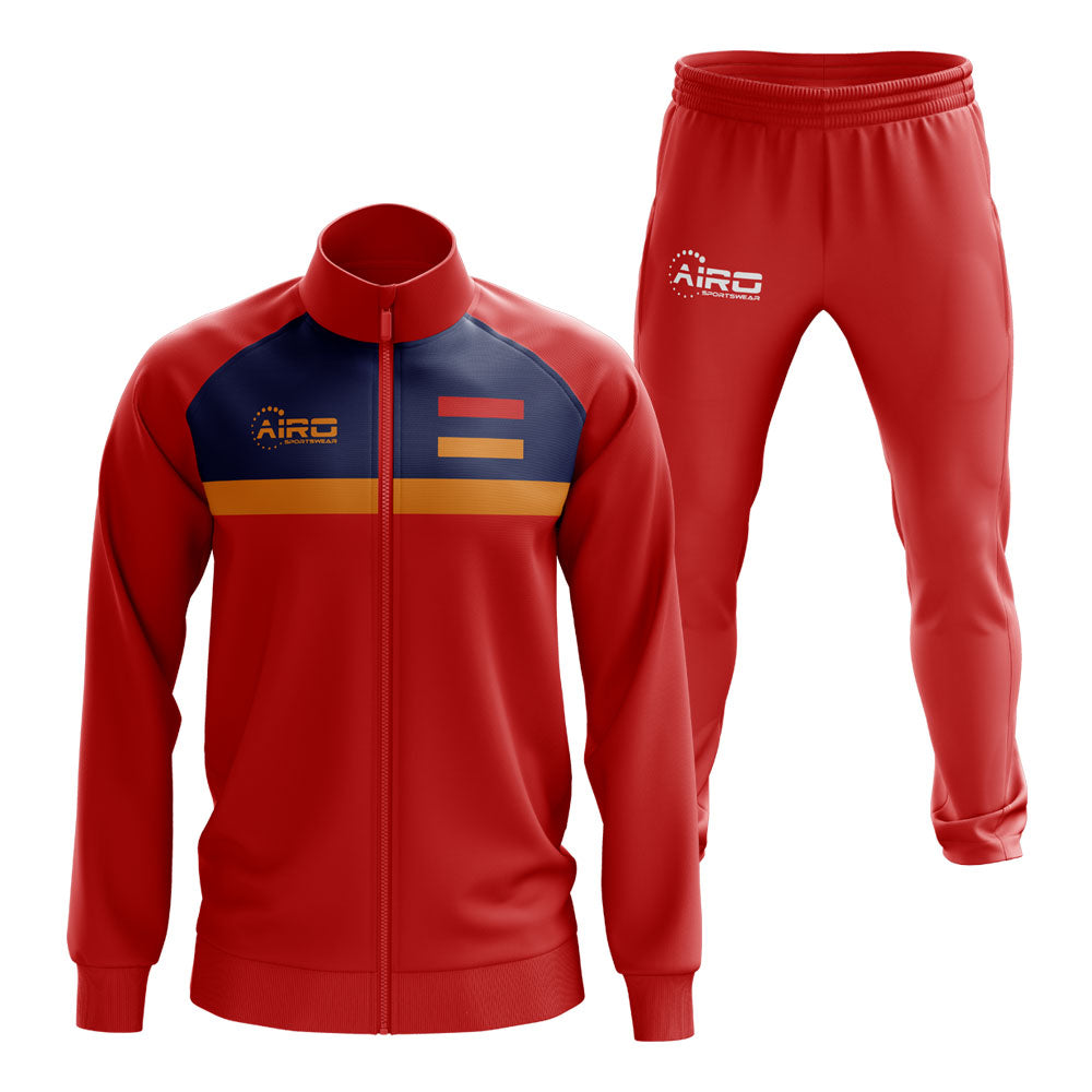 Armenia Concept Football Tracksuit (Red)_0