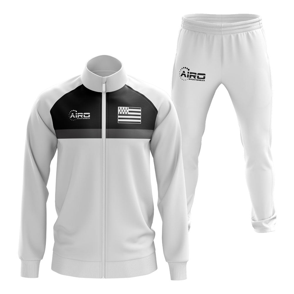 Brittany Concept Football Tracksuit (White)_0