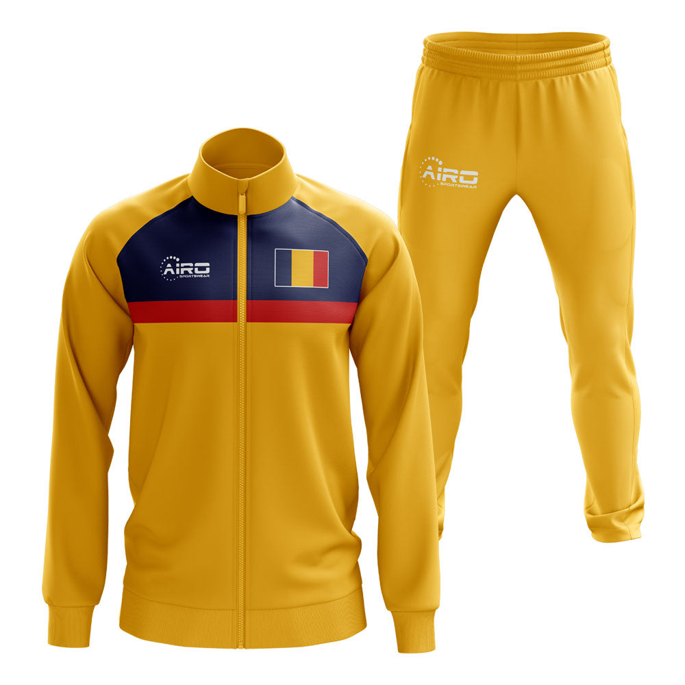 Chad Concept Football Tracksuit (Yellow)_0