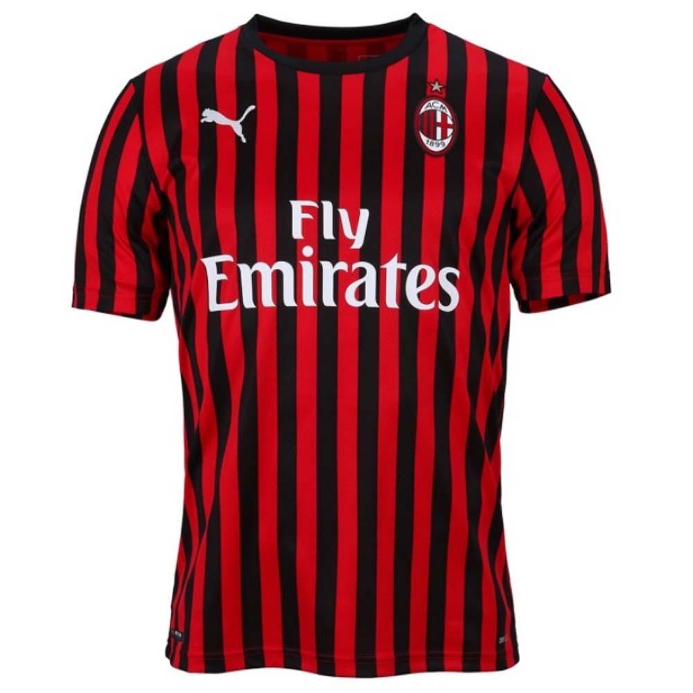 2019-2020 AC Milan Puma Home Football Shirt_0