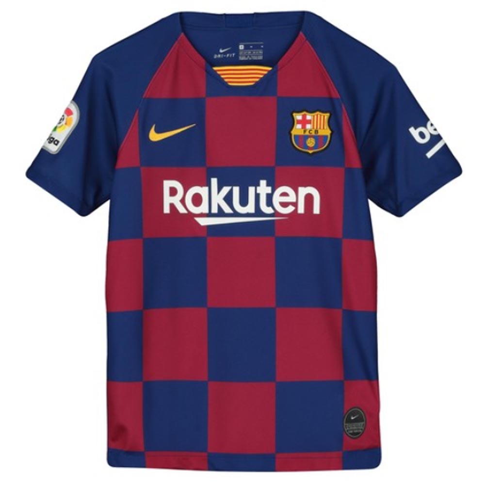 2019-2020 Barcelona Home Nike Shirt (Kids)_0