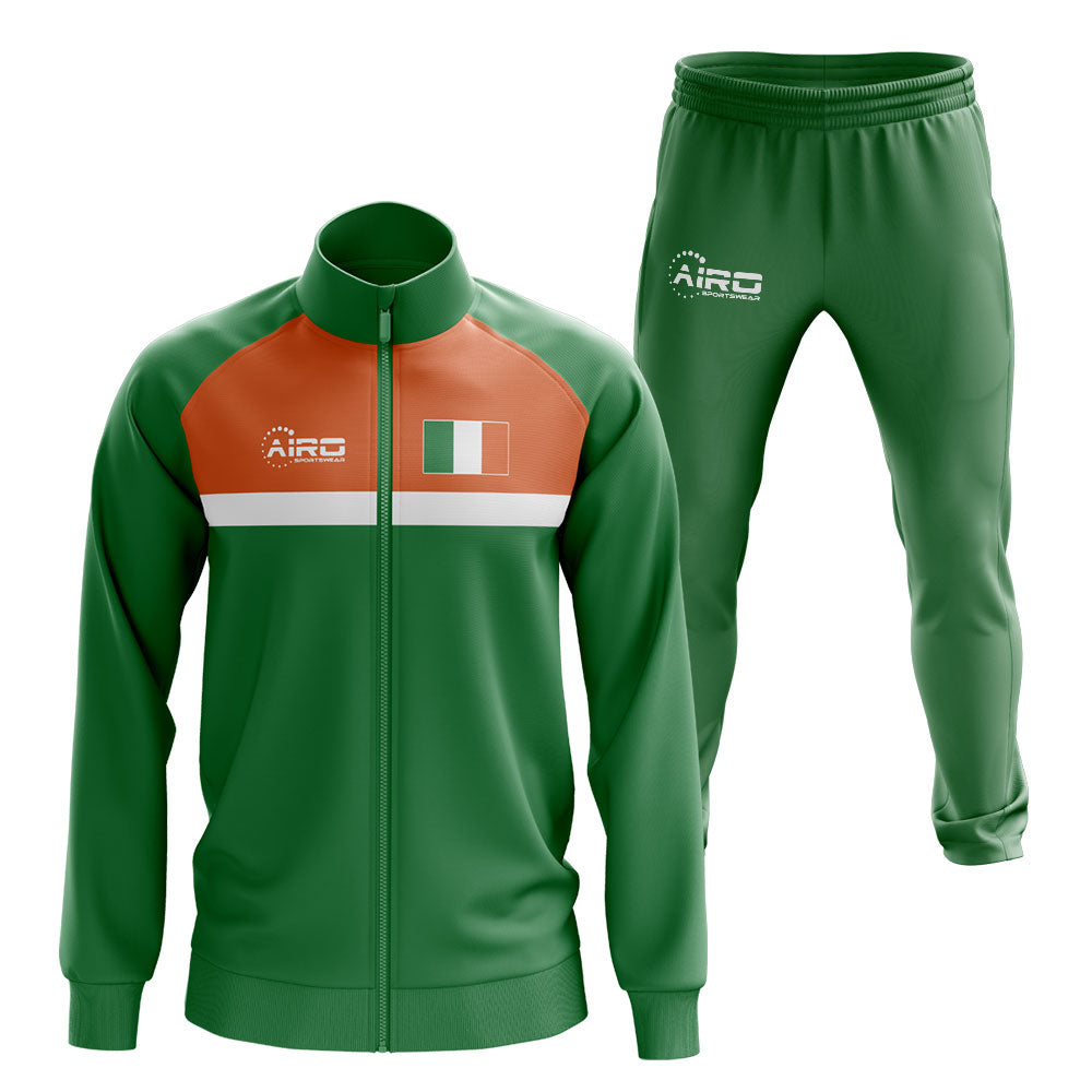 Ireland Concept Football Tracksuit (Green)_0