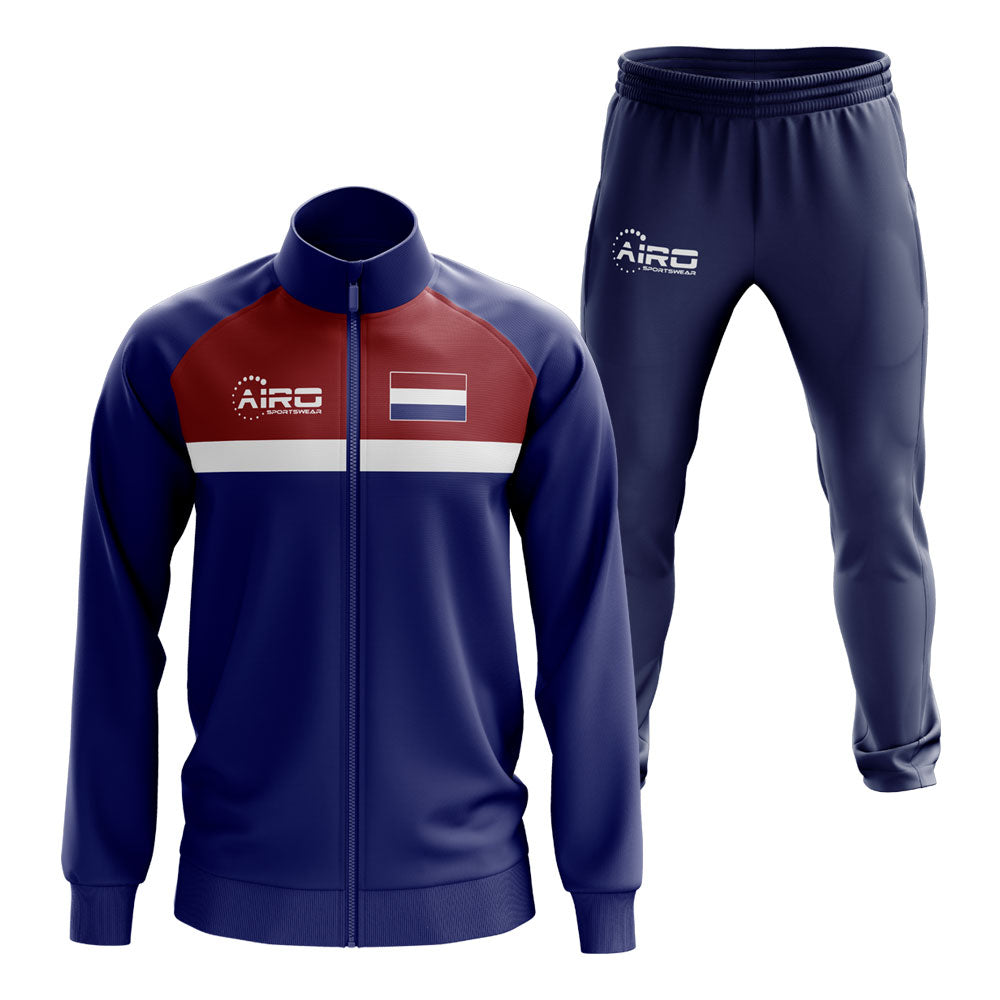 Netherlands Concept Football Tracksuit (Navy)_0