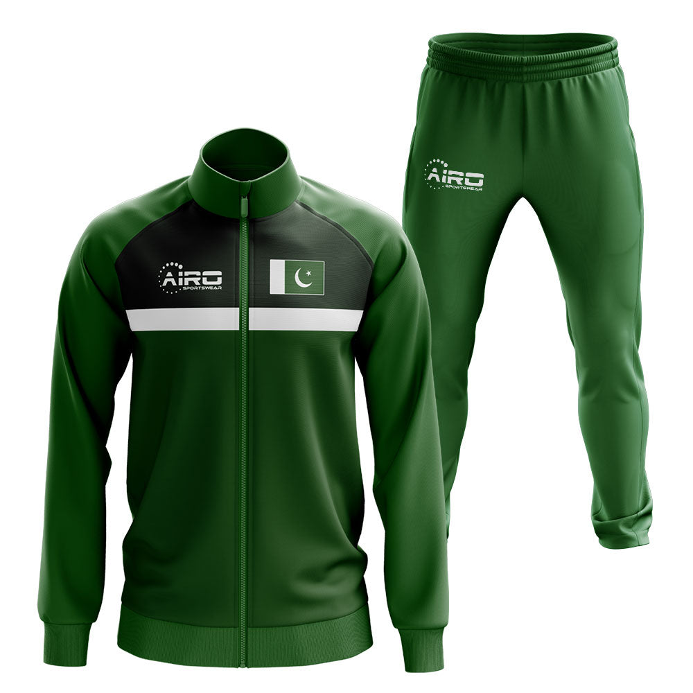 Pakistan Concept Football Tracksuit (Green)_0