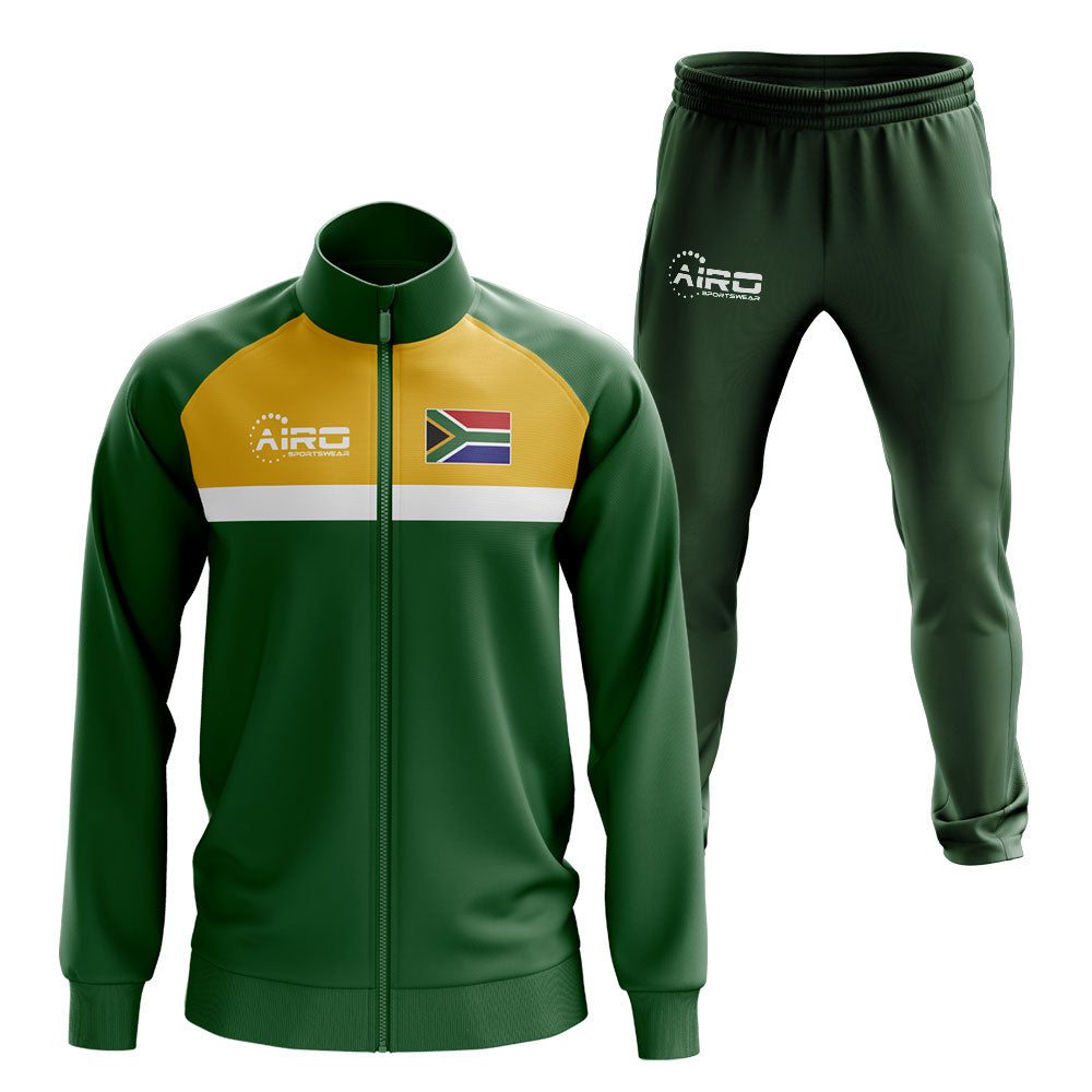 South Africa Concept Football Tracksuit (Green)_0