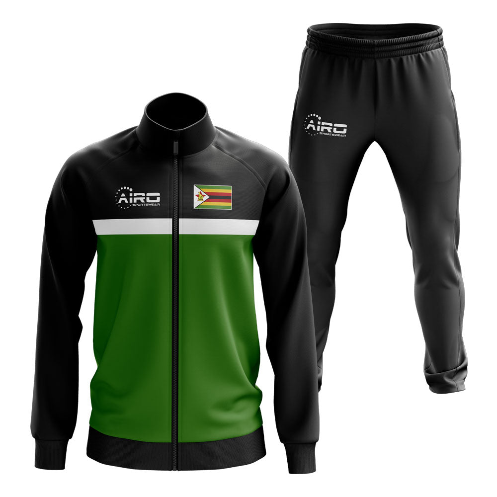 Zimbabwe Concept Football Tracksuit (Green)_0