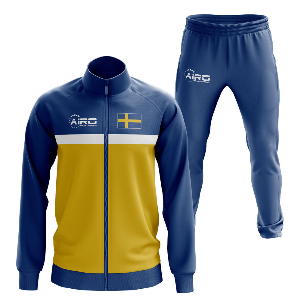 Sweden Concept Football Tracksuit (Blue)_0