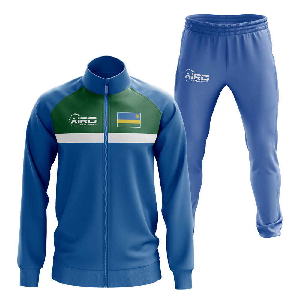 Rwanda Concept Football Tracksuit (Blue)_0