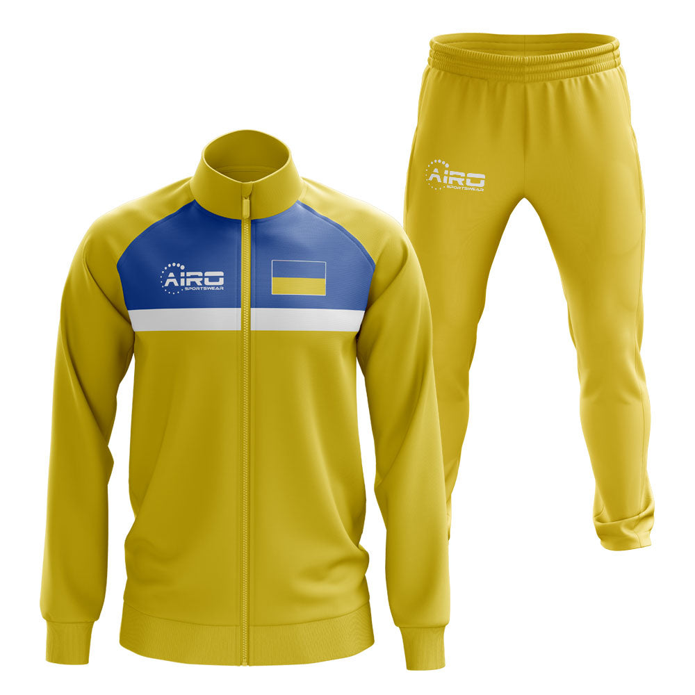 Ukraine Concept Football Tracksuit (Yellow)_0