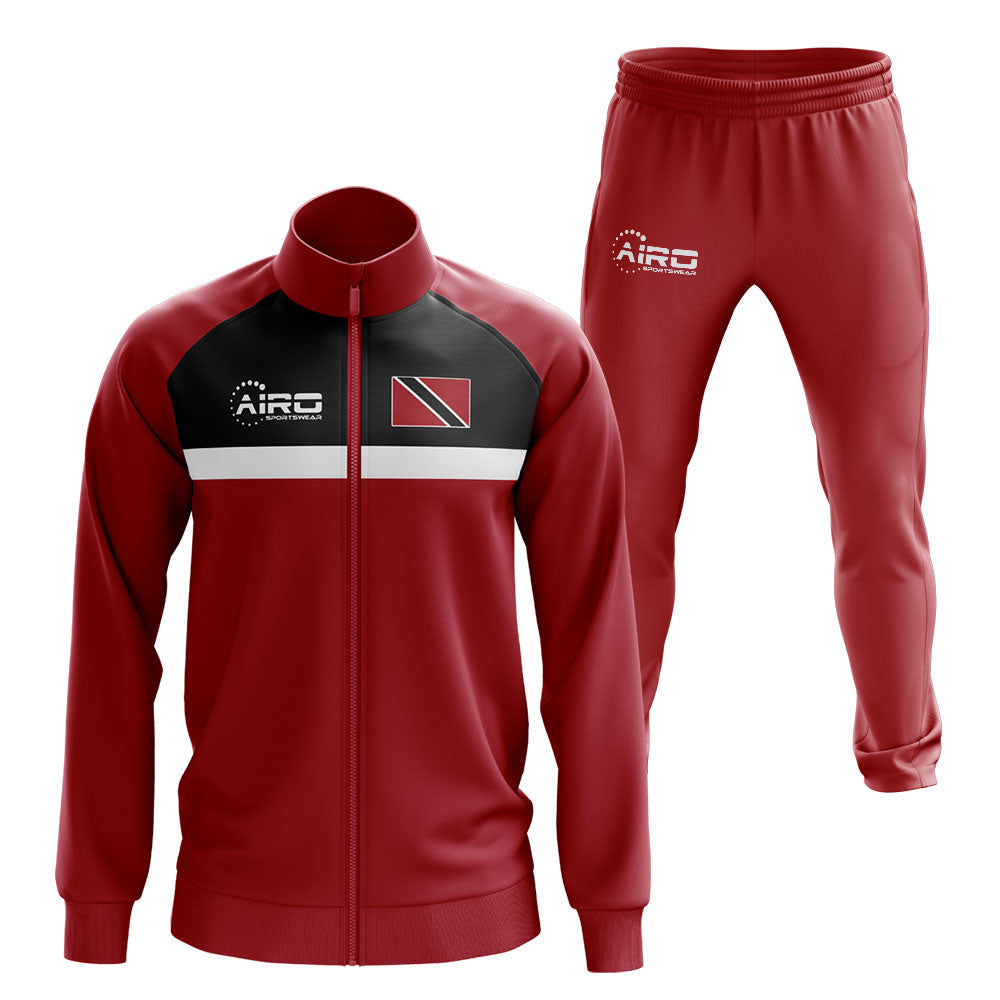 Trinidad and Tobago Concept Football Tracksuit (Red)_0
